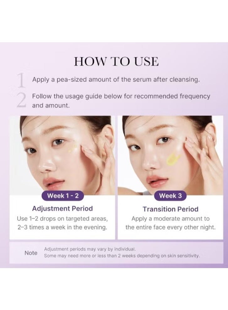 Medicube Retinol NMN Boosting Serum for Sensitive Skin Renewal |30 ml - Image 3