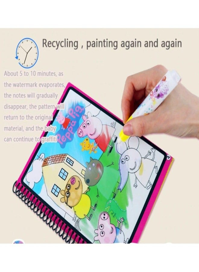 Jaimin Creation 2 Pc's Magic Watercolour Colouring Book for Kids, Drawing Books for Children, Creative Drawing Books for Toddlers, Preschoolers - Image 3
