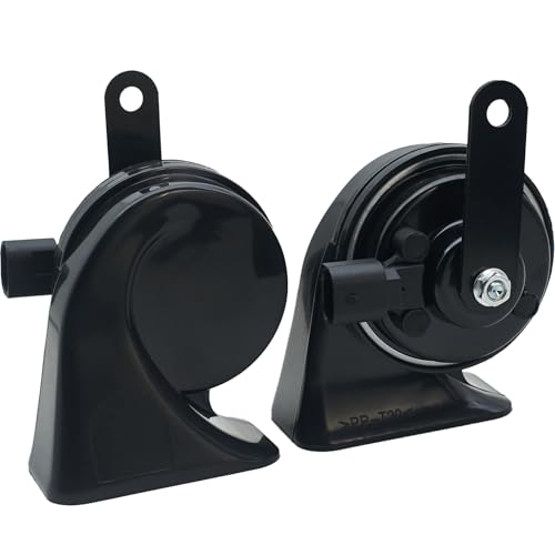 NEOGET Car Horn Kit for BMW 12V Loud Waterproof Auto Horn, High Low Dual Tone 126 Decibel, Replacement for BMW - Image 1