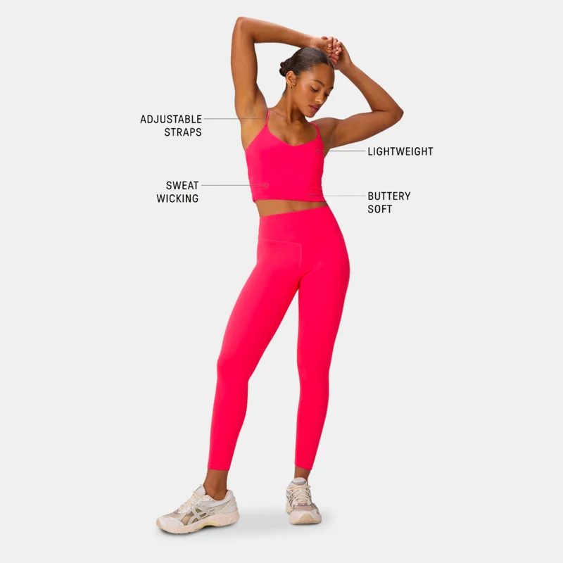 Fabletics Purple Women's AirLite Strappy Tank Top for Women | Best Price UAE