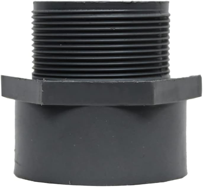 RACO High Pressure PVC Pipe Fittings for Plumbing Water Transfering Home Industrial and Municipal Applications (2 1/2 INCH, MTA) - Image 1