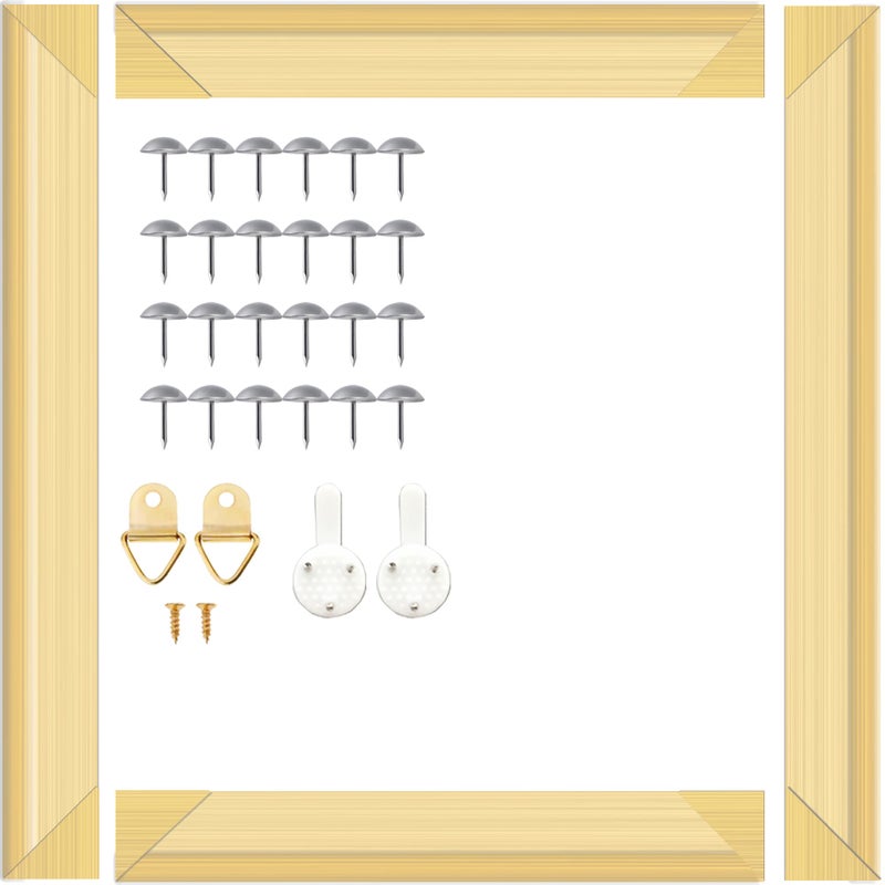 ECOIOU 12X16 Inch Canvas Stretcher Bars Frame for Paint by Numbers Oil Paintings Prints Posters Need Extra Size to wrap Around The Frame