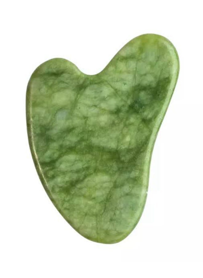 Gua Sha Stone, Natural Stone Guasha green â€“ The Secret to Natural Beauty & Deep Skin Care wrinkle - anti aging - Image 1