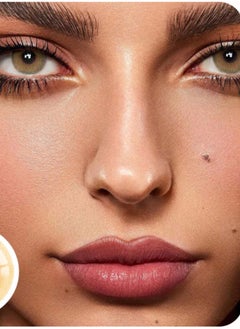 Unibling Jelly Butter Yearly Colored Unisex Cosmetic Contact Lenses, Enlargement Collection, Brown Lenses  - Image 3