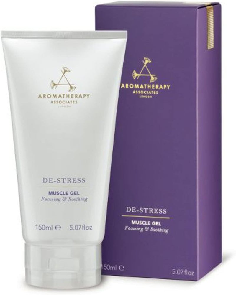 Aromatherapy Associates جل تخفيف التوتر للعضلات من أروماثيرابي أسوسيتس، جل تدليك للعضلات والاسترخاء العميق، م blended مع زيت الزنجبيل والفلفل الأسود وزيت إكليل الجبل (5.07 أونصة)