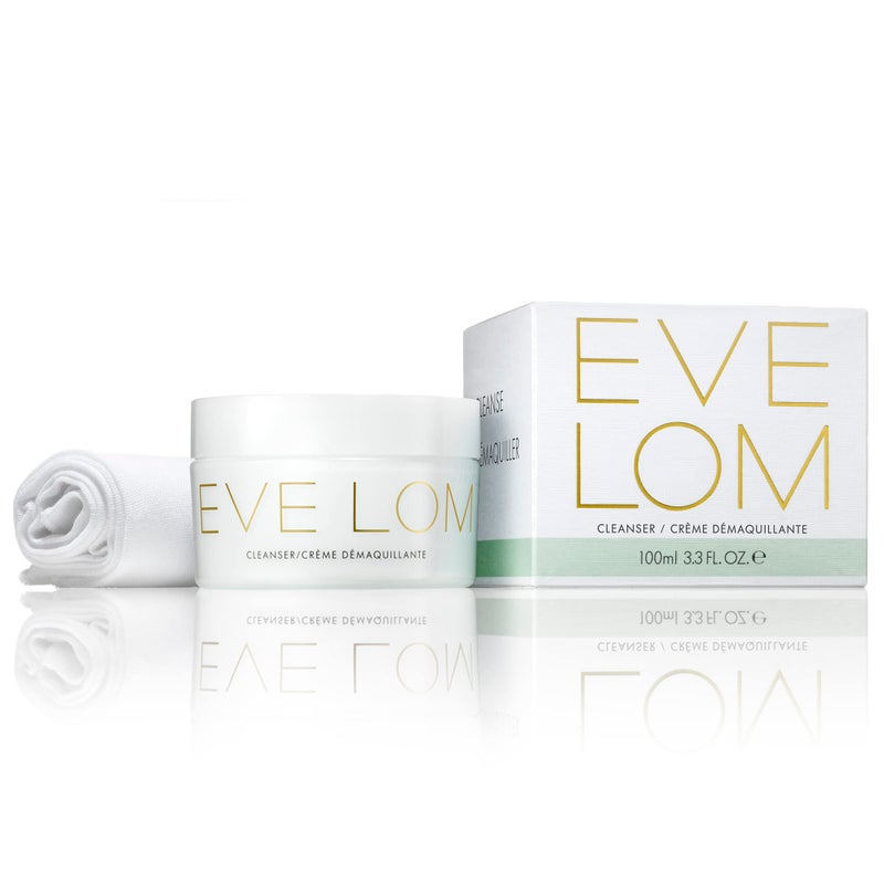 EVE LOM The Original Balm Cleanser - Facial Cleansing Balm - 5-in-1 Facial Cleanser & Muslin Cloth - Deep Cleansing & Gentle Exfoliation, Hydrating Skin Benefits, Removes Waterproof Make-Up - 100 ml - Image 3