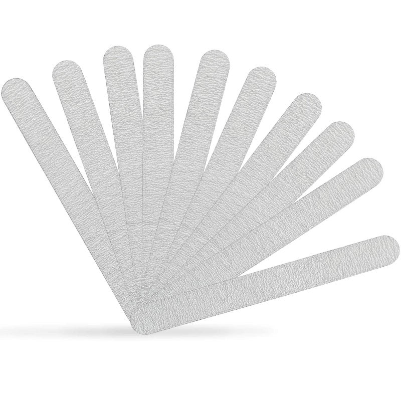 Karlash Nail File 10 PCS Professional Double Sided 8080 Grit Nail Files Emery Board Zebra Manicure Pedicure Tool and Nail Buffering Files for Acrylic Nails - Image 3