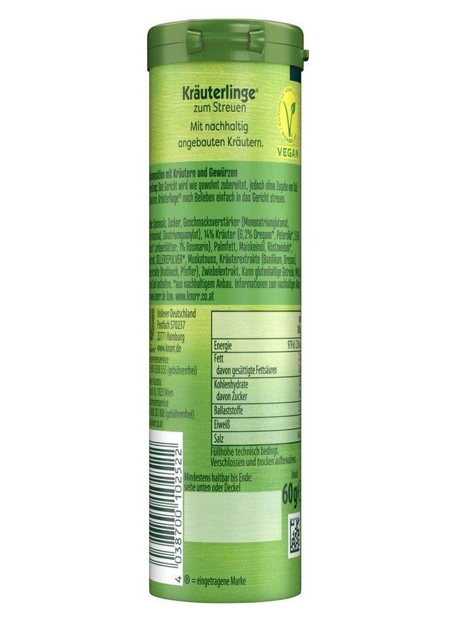 Knorr Italian Herbs Seasoning Mix (Knorr Kräuterlinge - Italienische Kräuter), 2.1oz (60g) - Image 4
