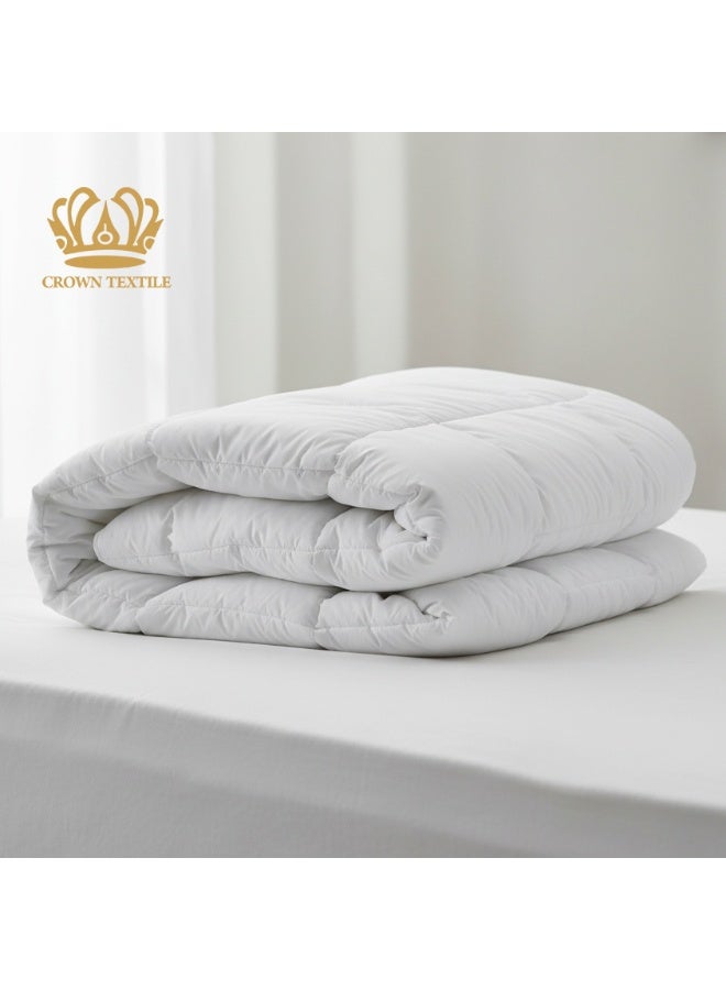 CROWN TEXTILE Luxury microfiber 235*160 single hotel duvet filling is soft and refreshing - Image 2