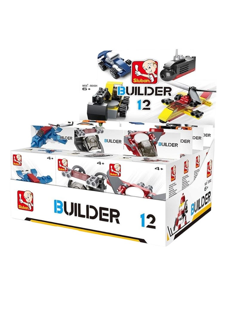 Sluban - Builder In One Display (Different Designs) - M38-B0591 - pzsku/ZB71E9D6F36511E6CACFCZ/45/_/1715769553/b5ca1c00-d794-4dba-a68d-3a7acc53126e