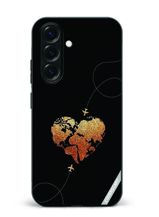 Protective Case Cover For Samsung Galaxy A56 Travel Design Black