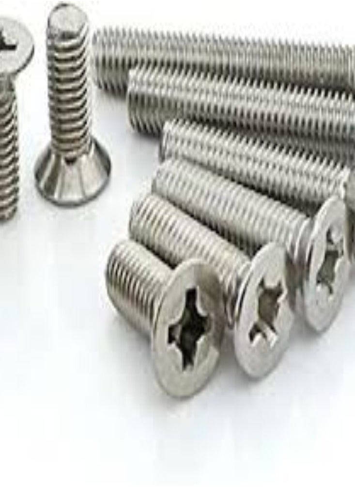 KNP - KNP Machine Screws/Bolts (3.5x100mm) Pack of 100 features screws or bolts with a diameter of 3.5mm and a length of 100mm - Image 1