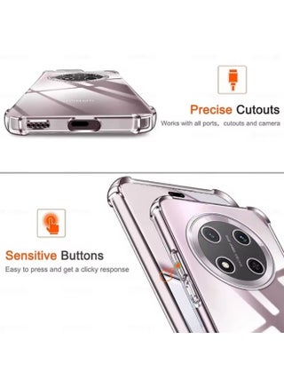 Case for Honor X9C TPU Four Corners Protective Cover Transparent Soft funda - view 5
