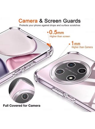 Case for Honor X9C TPU Four Corners Protective Cover Transparent Soft funda - view 4