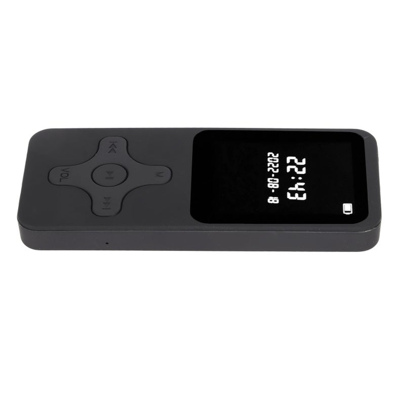 MP3 MP4 Player Bluetooth 5.0 Ultra Thin Digital LCD 1.77 Inch Screen HD Speaker FM Radio Portable HiFi Music Player Without Memory Card - Image 1