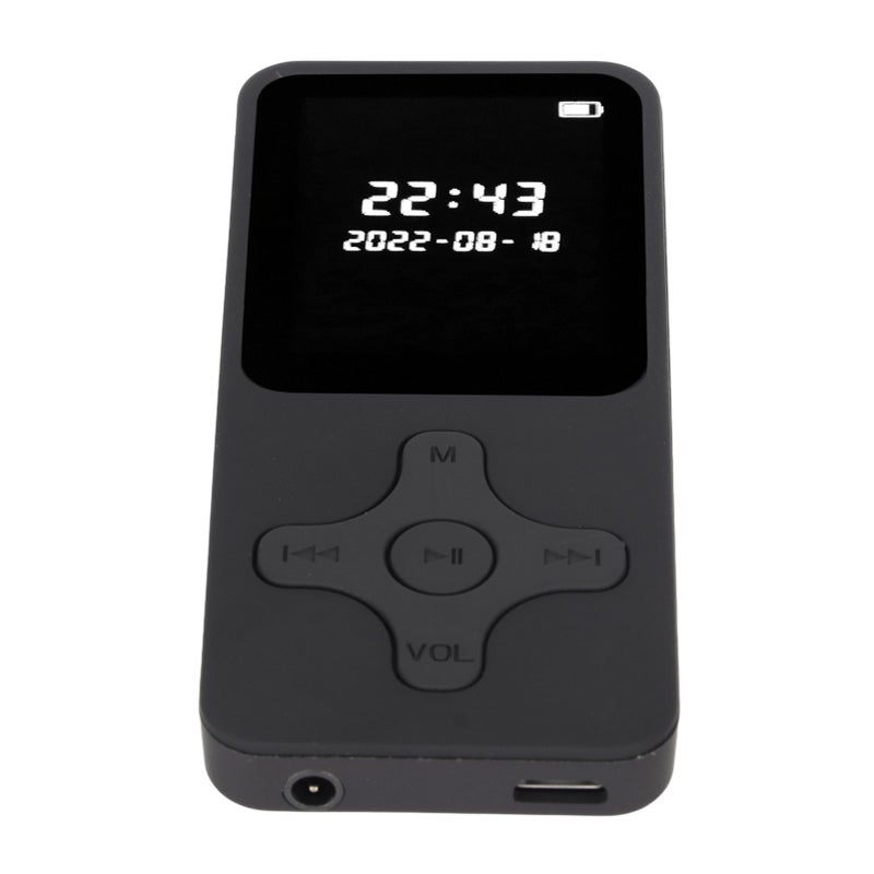 MP3 MP4 Player Bluetooth 5.0 Ultra Thin Digital LCD 1.77 Inch Screen HD Speaker FM Radio Portable HiFi Music Player Without Memory Card - Image 2