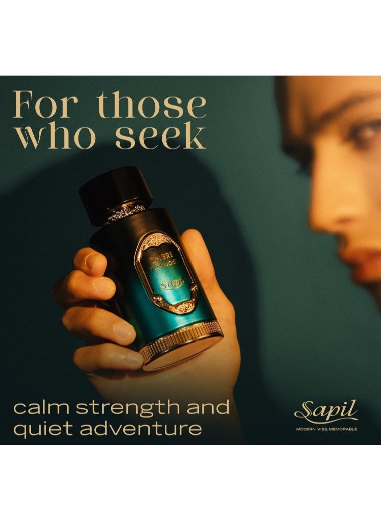 Sapil Ombre Turquoise Eau De Parfum 100ml, Affordable Luxury Perfume, Luxurious Fragrance with Spicy Cardamom Top Notes, Bold Blend Perfumes for Men and Women - Image 3