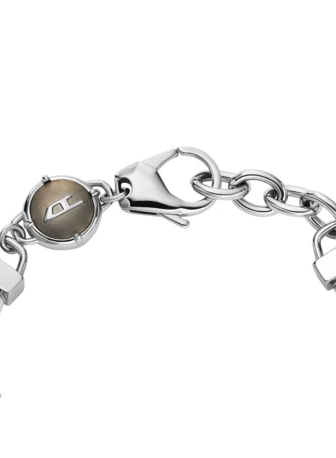 ديزل Logo Elegant Base Metal Bracelet