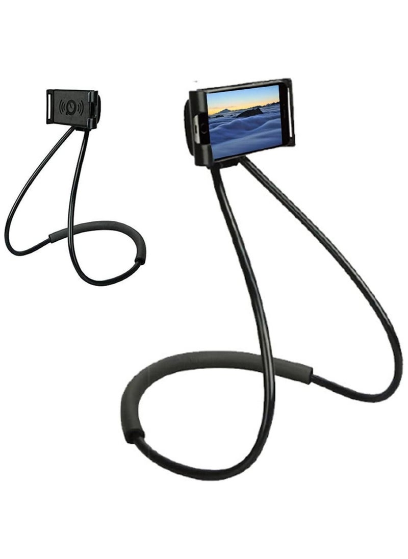 Universal Hanging on Neck Lazy Phone Holder DIY Free Rotating Stand on Table Smart Multiple Functions Mobile Phone Mount Stand - Image 2