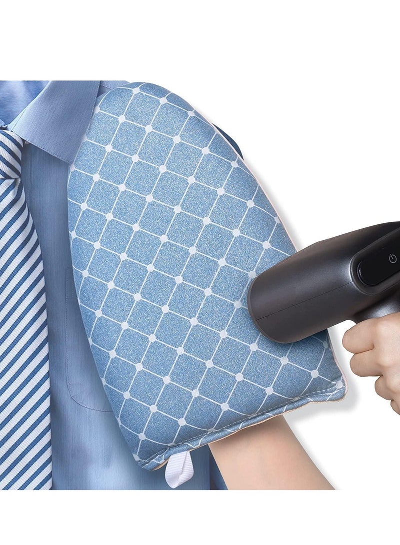 Handheld Ironing Board, Practical Mini Thickened Waterproof Anti-Steam Ironing Board, Clothes Steamer Gloves with Finger Loop Multicolor Multi-Shape - (1 Piece) -149 - Image 1