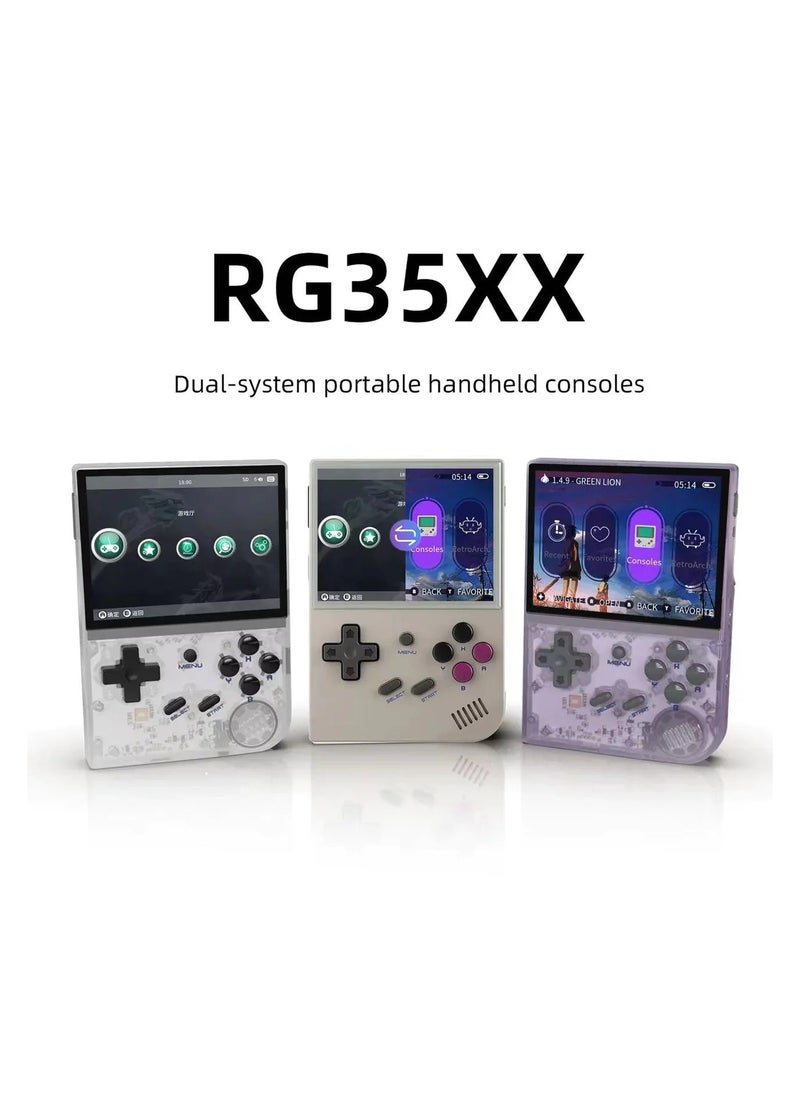 ANBERNIC  - RG35XX Handheld Game Console, 3.5 Inch IPS Screen Linux System Retro Video Games Consoles, Portable Pocket Video Player with 8000+ - Image 1