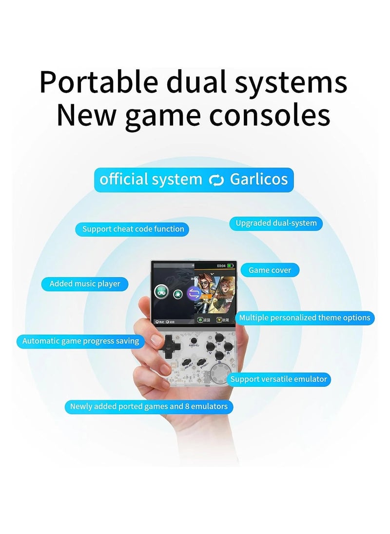 ANBERNIC  - RG35XX Handheld Game Console, 3.5 Inch IPS Screen Linux System Retro Video Games Consoles, Portable Pocket Video Player with 8000+ - Image 1