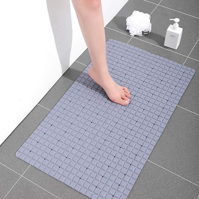 GION NonSlip Bath Mat Bathtub Mat with Suction Cups for Shower Floors Mat for Bathtub Non Slip Shower Mat for Bathroom 1Pcs - Image 1