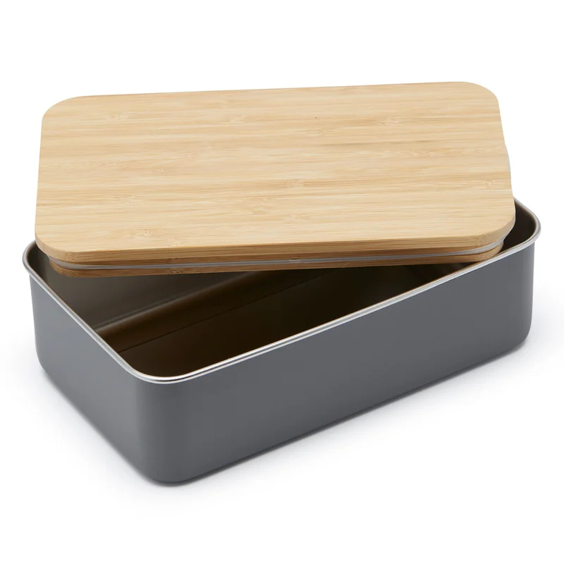 Simply Kitchen Lg Beo Container Stainless Steel With Bamboo Lid
