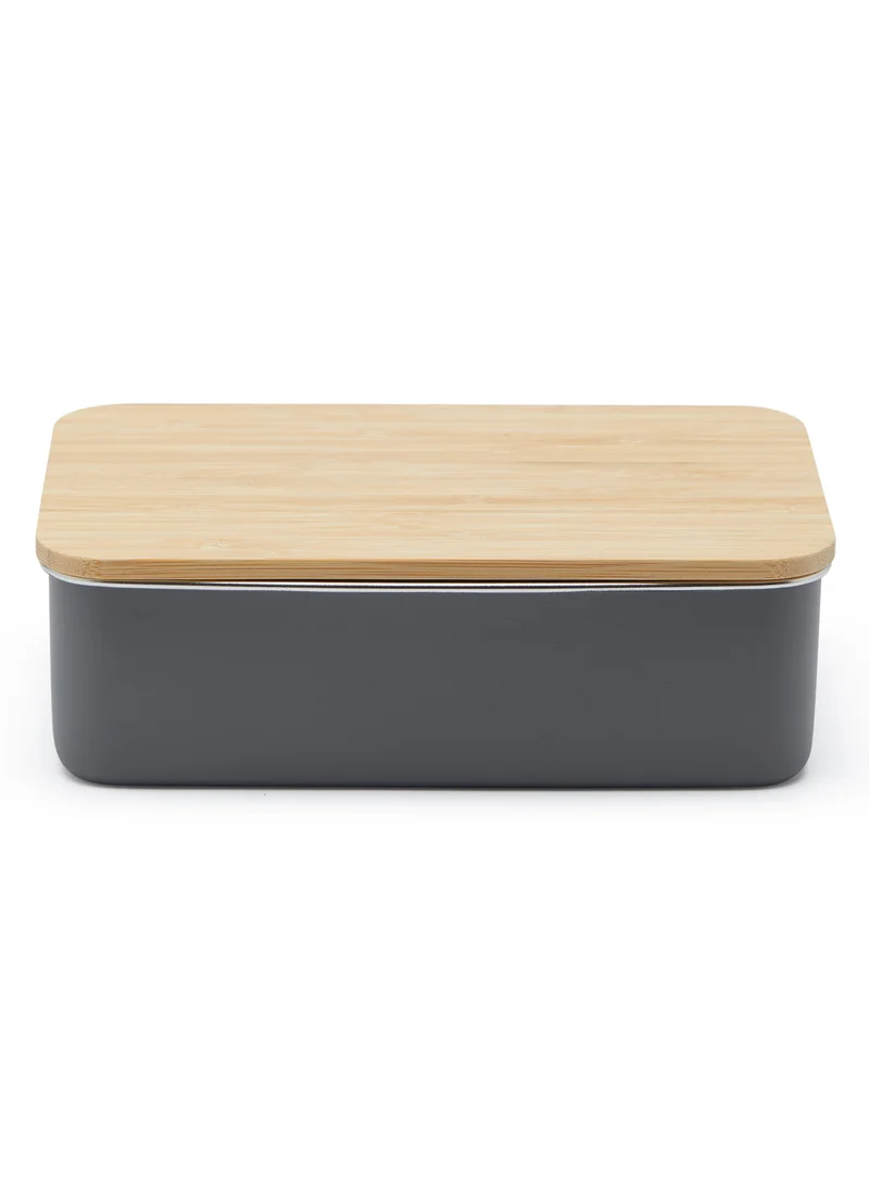 سيمبلي كيتشن Lg Beo Container Stainless Steel With Bamboo Lid