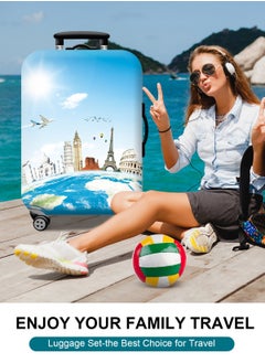 URbazaar Elastic Travel Luggage Cover Travel Suitcase Protective Cover for Trunk Case Apply to 18-30 inch luggage Suitcase Cover  - Image 2