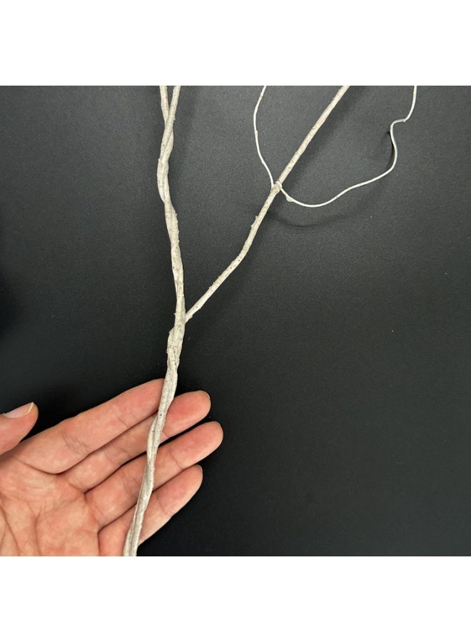 5 Pcs Artificial Willow Birch Branches, Bendable Twigs for Home Decor, 29.5 inch, Dirty White - Image 3