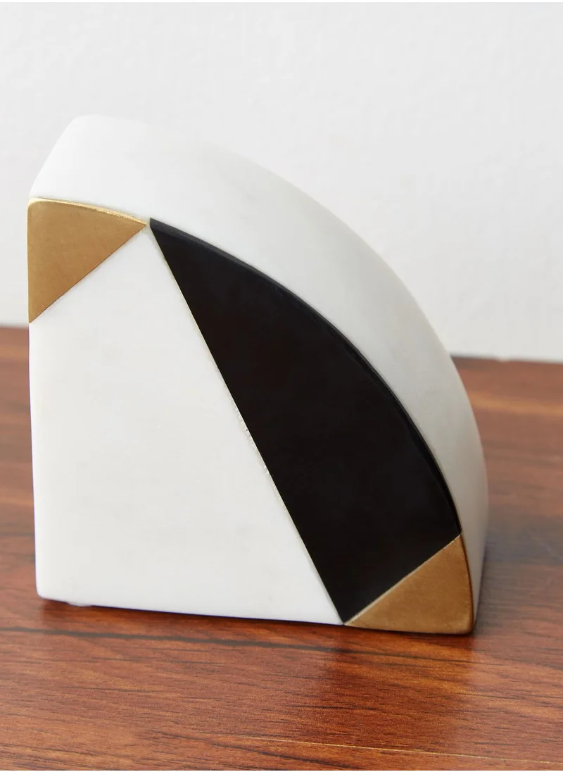 Premier Omari Set Of 2 Marble Bookends