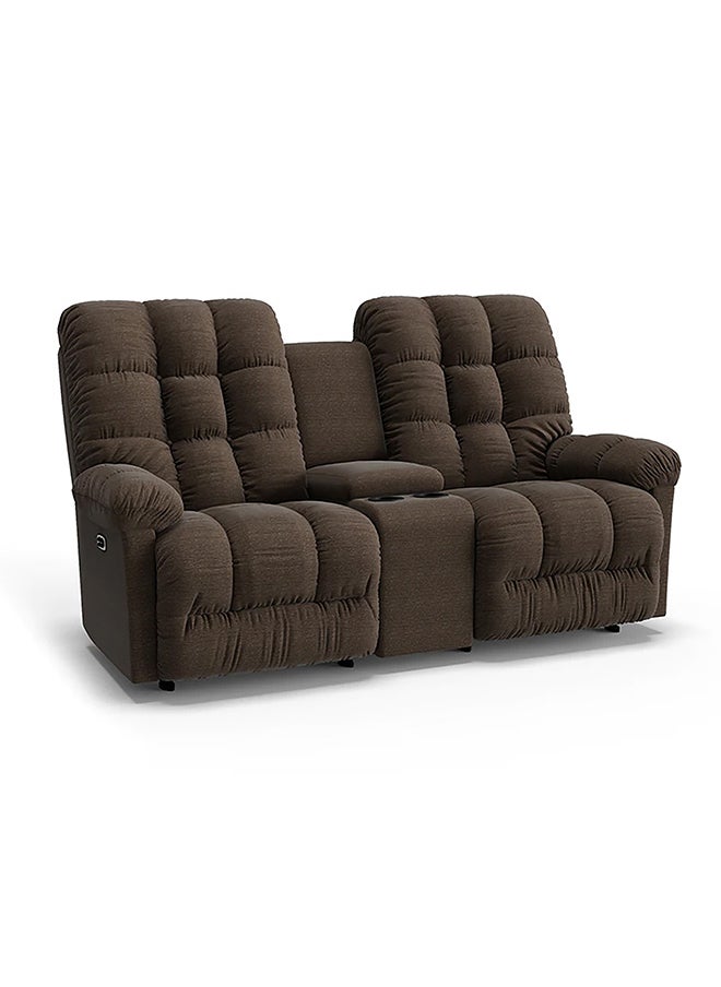 BACK COMFORT Everlasting Recliner Sofa – Comfortable Design with Fixed Motion, 1-Year Warranty, Grey Color 