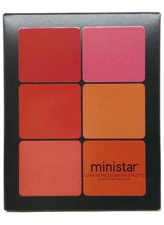 Ministar Creamy Blush and Creamy Contour Palette 12 Colors  - Image 2