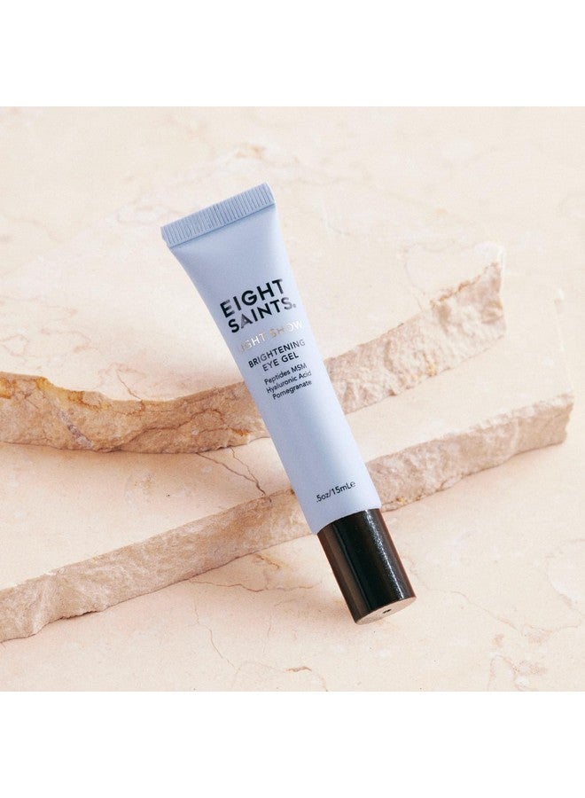 آيت ساينتس جل العيون المضيء من Eight Saints Light Show، جل تبريد طبيعي وعضوي مضاد للشيخوخة يقلل الانتفاخات والتجاعيد ويهدئ البشرة تحت العين، 0.5 أونصة - Image 2