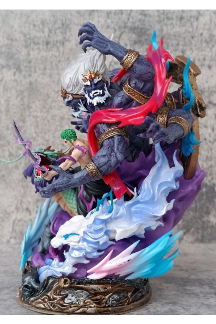 One Piece Zoro GK Figure,  Anime Statue, PVC Desktop Decor, Perfect Gift For Boys Girls Kids Birthday，21cm - Image 3