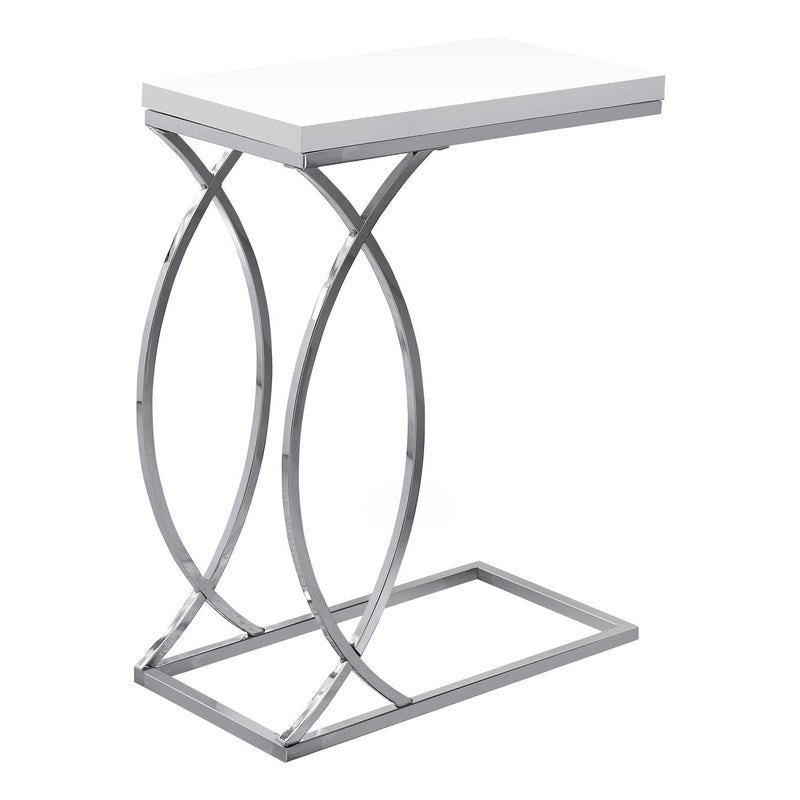 Monarch Specialties Accent End Snack Table White 25 H