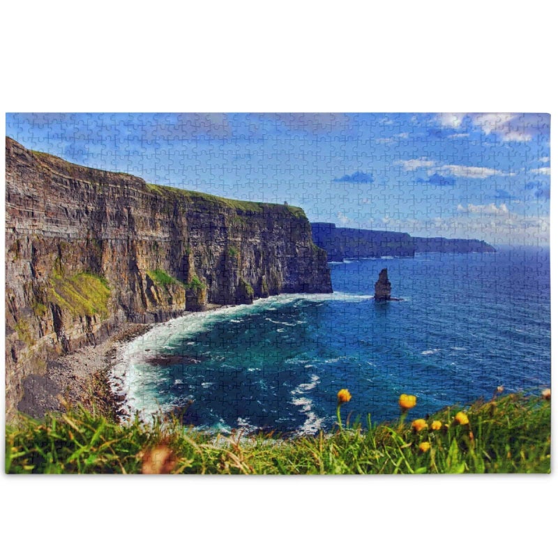 Oarencol Cliffs of Moher Ireland Landscape Jigsaw Puzzle 500 Pieces Puzzles for Adults - Image 3