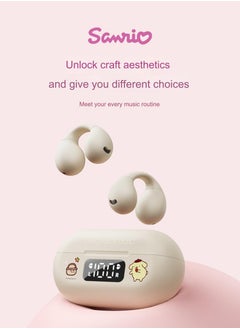 Sanrio Sanrio BL57 Wireless Bluetooth Headset - Beige Pudding Dog  - Image 2