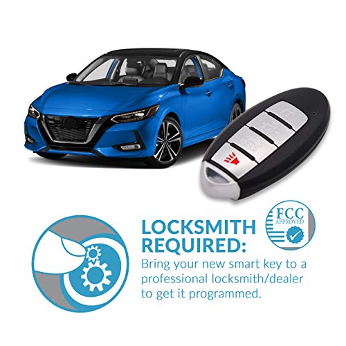 Keyless2Go Replacement for 4 Button Proximity Smart Key Nissan KR5TXN1 285E3-6CA1A - Image 5