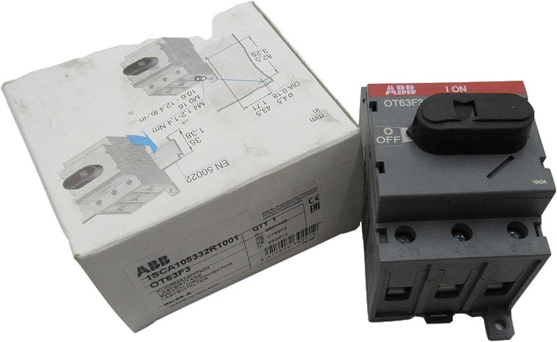 ABB OT63F3 NonFused Disconnect 60 Amp 3Pole - Image 4