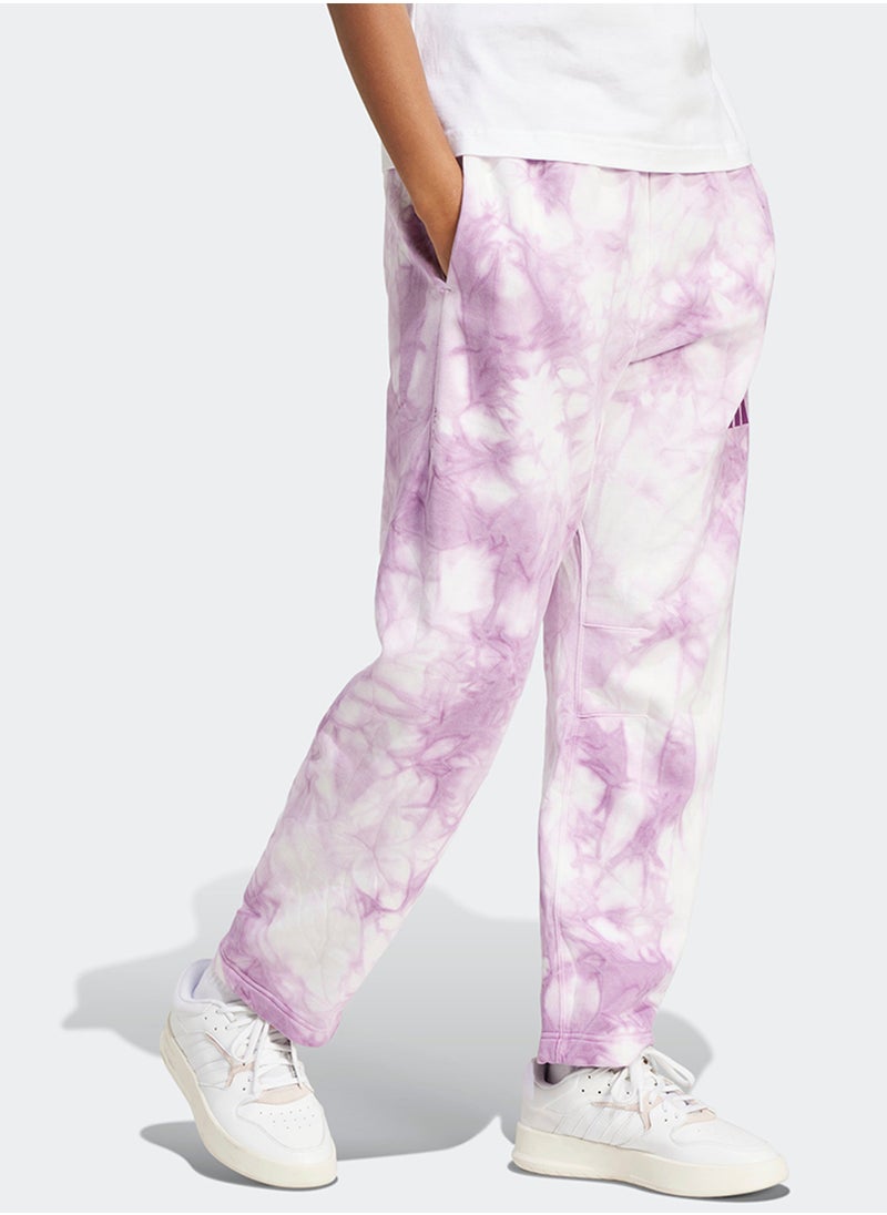 Adidas All Szn Fleece Tie Dye Pants  - Image 3