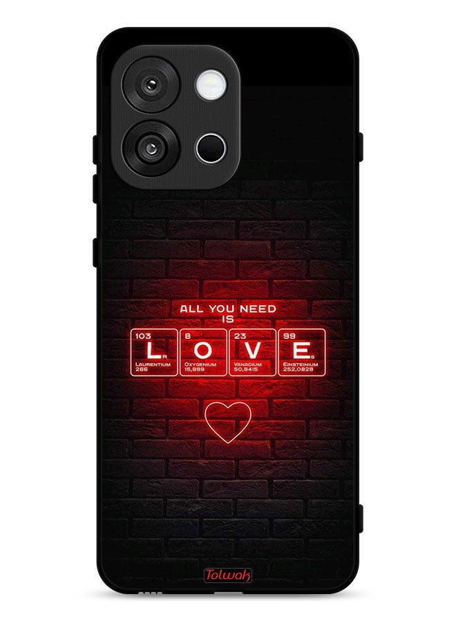 Tolwak OnePlus 13T Protective Case Cover All You Need Is Love - Image 1
