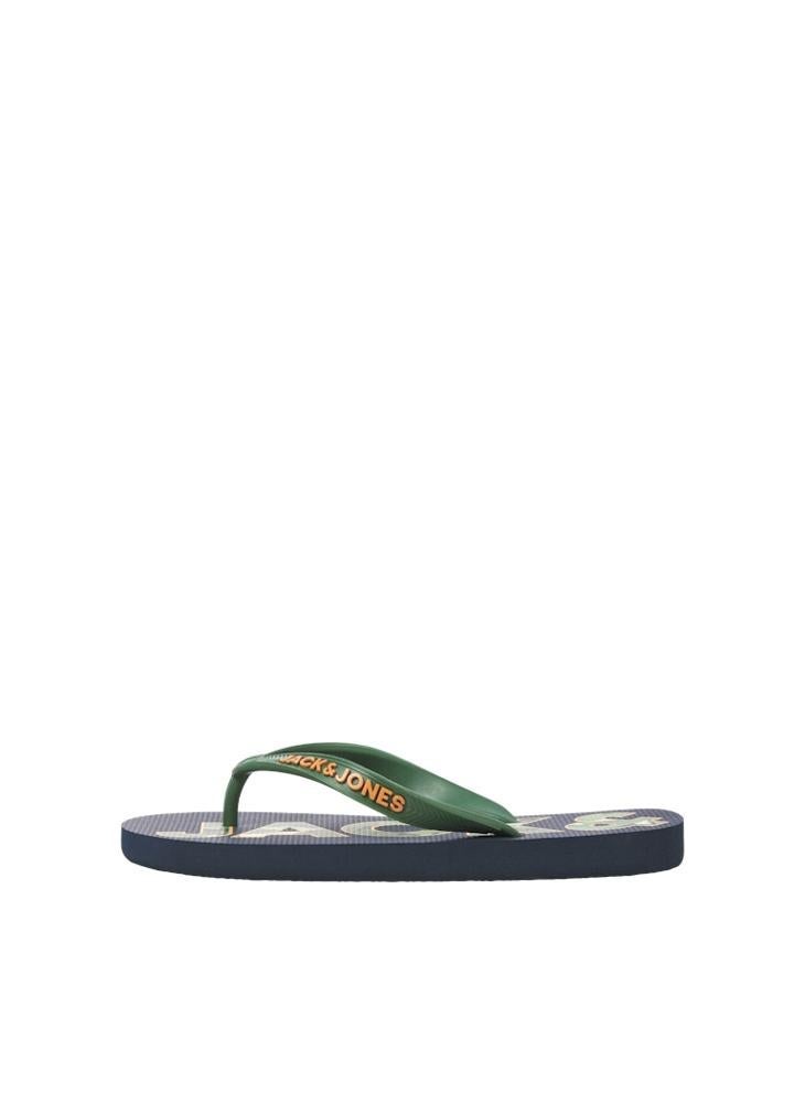 Jack & Jones Junior JFWLOGO PALM PRINT FLIP FLOP JNR - Image 1