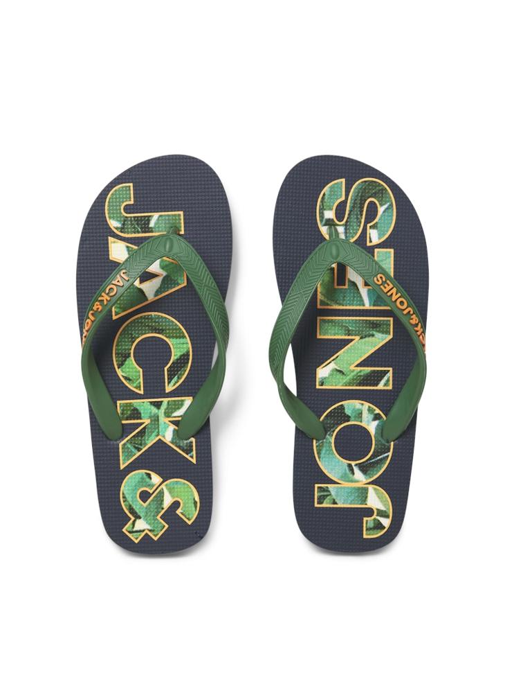 Jack & Jones Junior JFWLOGO PALM PRINT FLIP FLOP JNR - Image 2