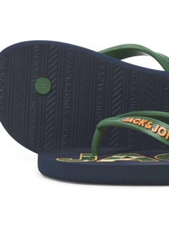 Jack & Jones Junior JFWLOGO PALM PRINT FLIP FLOP JNR  - Image 4