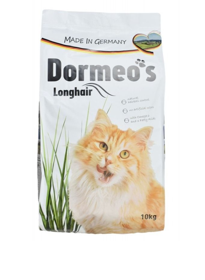 Dormeo's طعام جاف للقطط البالغة ذات الشعر الطويل - Image 1