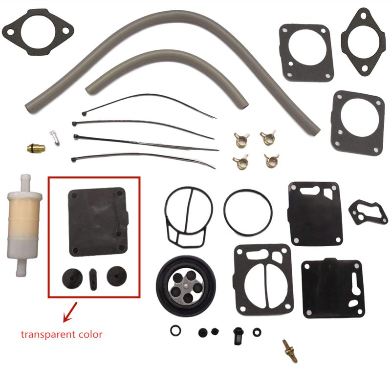 DEF Carburetor Rebuild Kit Needle Seat Base Gasket Replacement for Many Wave Runner III Raider VXR GP 650 700 701 - Image 2