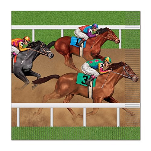 Beistle Horse Racing Luncheon Napkins - Image 5
