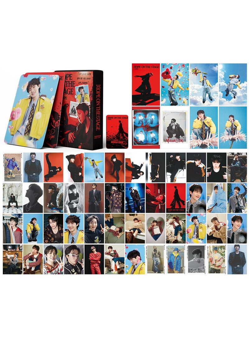 NIBEMINENT 55 Pcs Kpop J-HOPE Hope On The Stage Lomo Cards Card For Fans Collection Gifts - Image 1